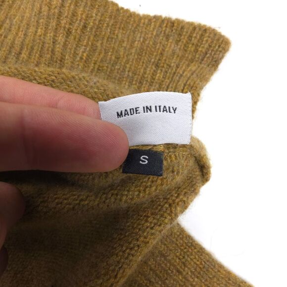 NEW CP Shades Loro Piana 100% Cashmere Knit Sweater Lagenlook Lagom Minimal Boho - Picture 6 of 8